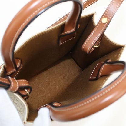 Celine Mini Vertical Cover Triomphe Canvas Handbag — view 3