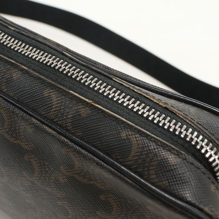Celine Triomphe Canvas Crossbody Shoulder Bag — view 4