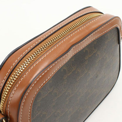 Celine Camera Bag Triomphe Canvas Crossbody Calf — view 7