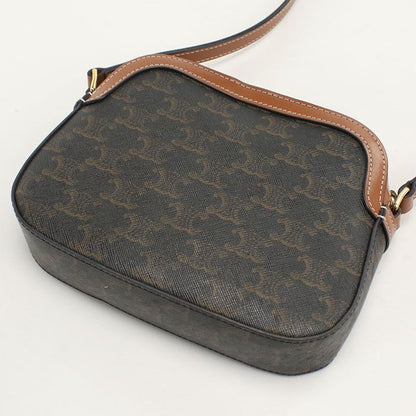 Celine Camera Bag Triomphe Canvas Crossbody Calf — view 2