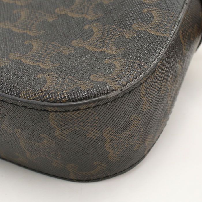 Celine Camera Bag Triomphe Canvas Crossbody Calf — view 6