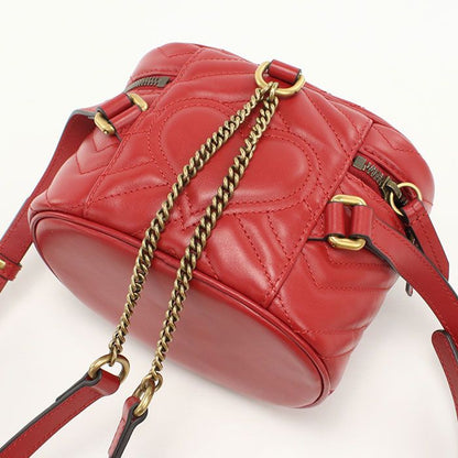 Gucci Backpack GG Marmont Leather — view 2