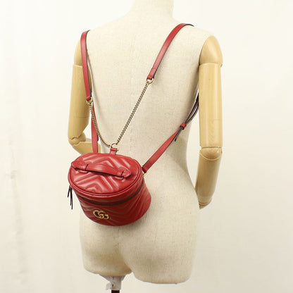 Gucci Backpack GG Marmont Leather — view 8
