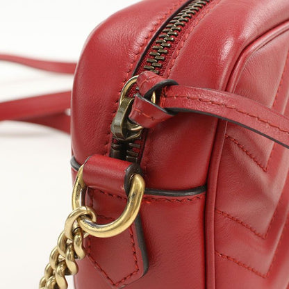 Gucci Mini Camera Bag GG Marmont Crossbody Quilted Leather — view 6