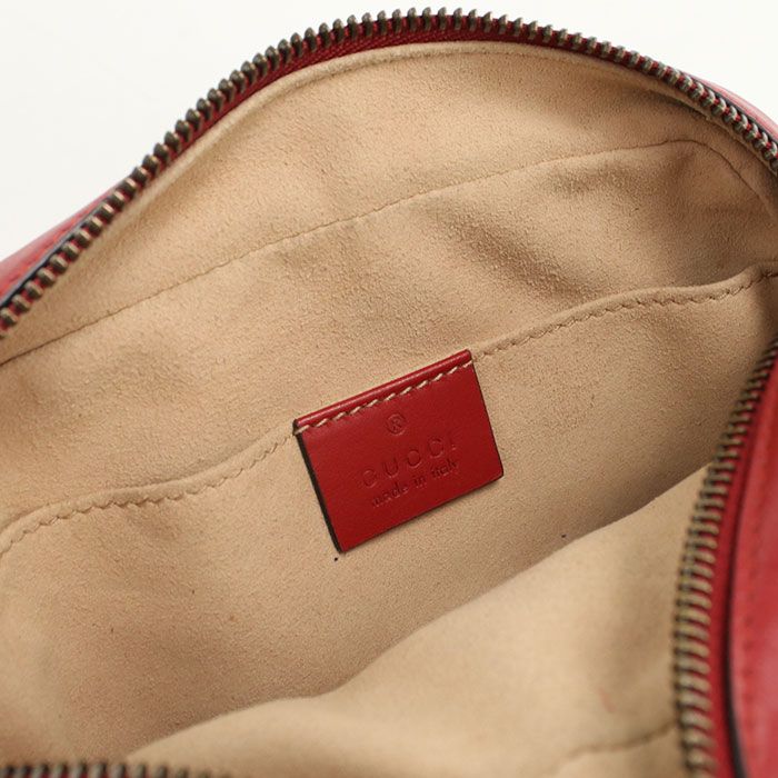 Gucci Mini Camera Bag GG Marmont Crossbody Quilted Leather — view 4