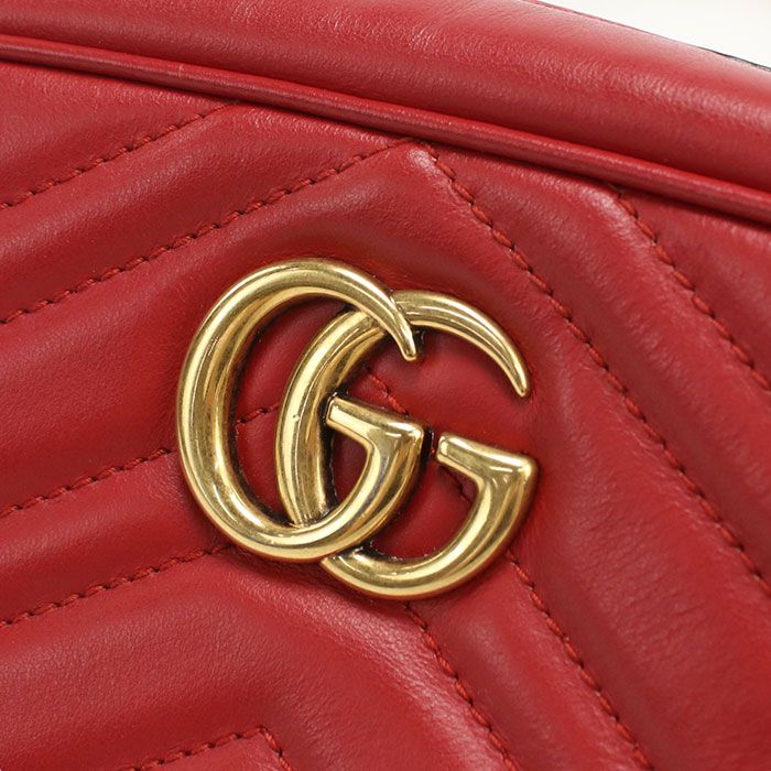 Gucci Mini Camera Bag GG Marmont Crossbody Quilted Leather — view 5