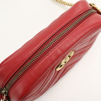 Gucci Mini Camera Bag GG Marmont Crossbody Quilted Leather — view 7