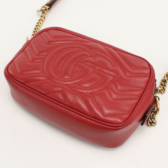 Gucci Mini Camera Bag GG Marmont Crossbody Quilted Leather — view 2