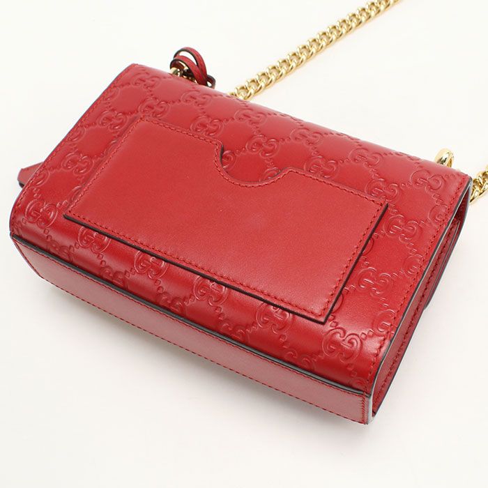 Gucci Chain Shoulder Bag Guccissima Leather — view 2