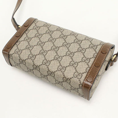Gucci Mini Bag Horsebit Crossbody GG Supreme Leather — view 2