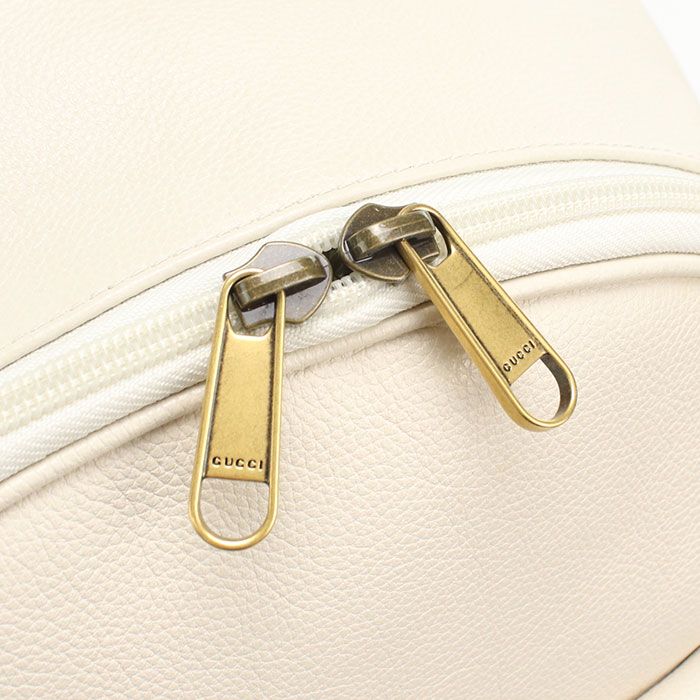 Gucci Backpack Logo Print Leather — view 5