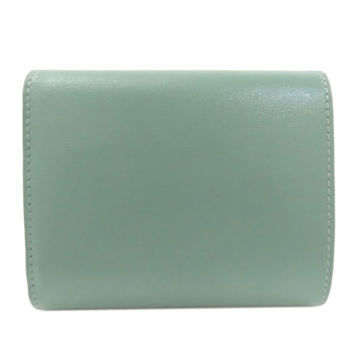 Celine Triomphe Flap Trifold Bifold Wallet Leather — view 2