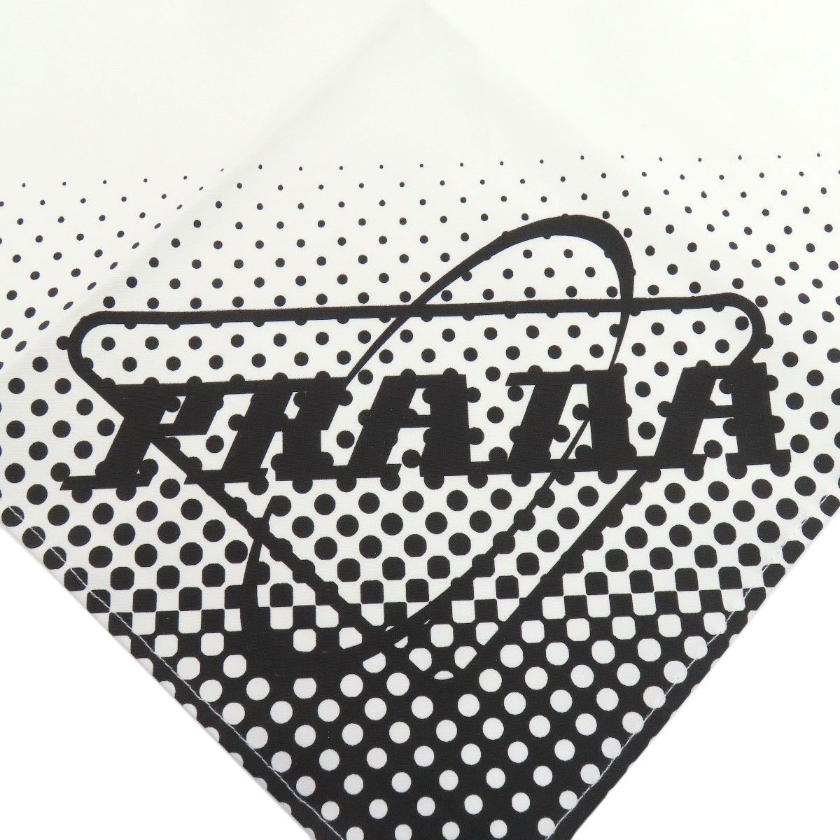 Prada Triangle Dot Scarf Cotton — view 4