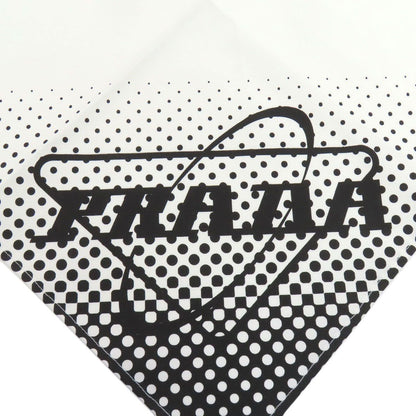 Prada Triangle Dot Scarf Cotton — view 4