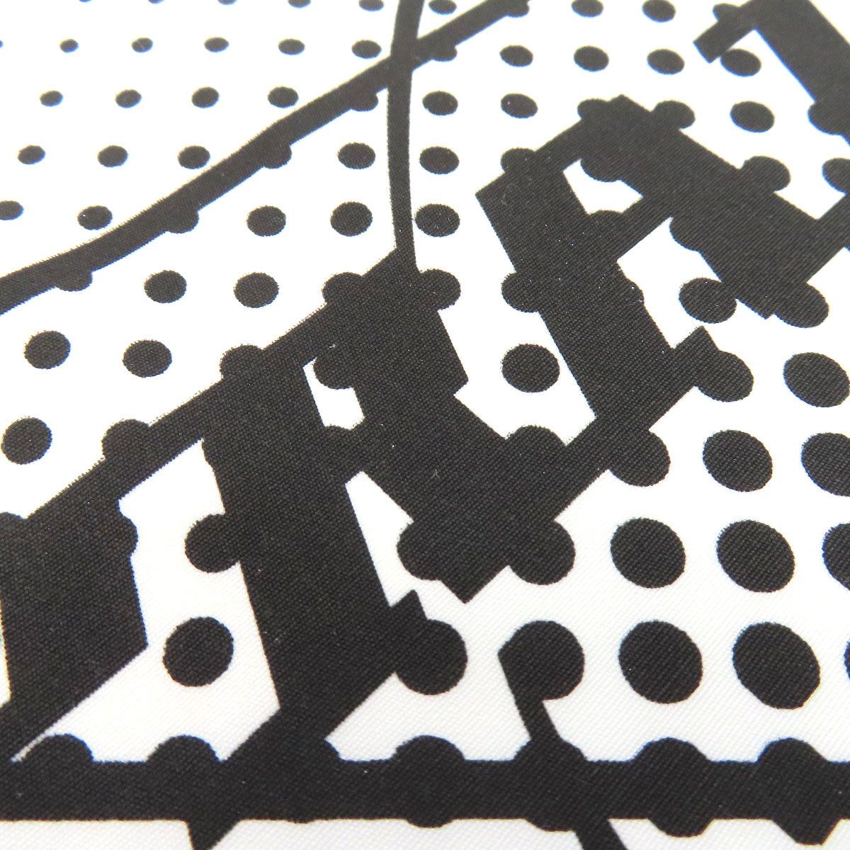 Prada Triangle Dot Scarf Cotton — view 7