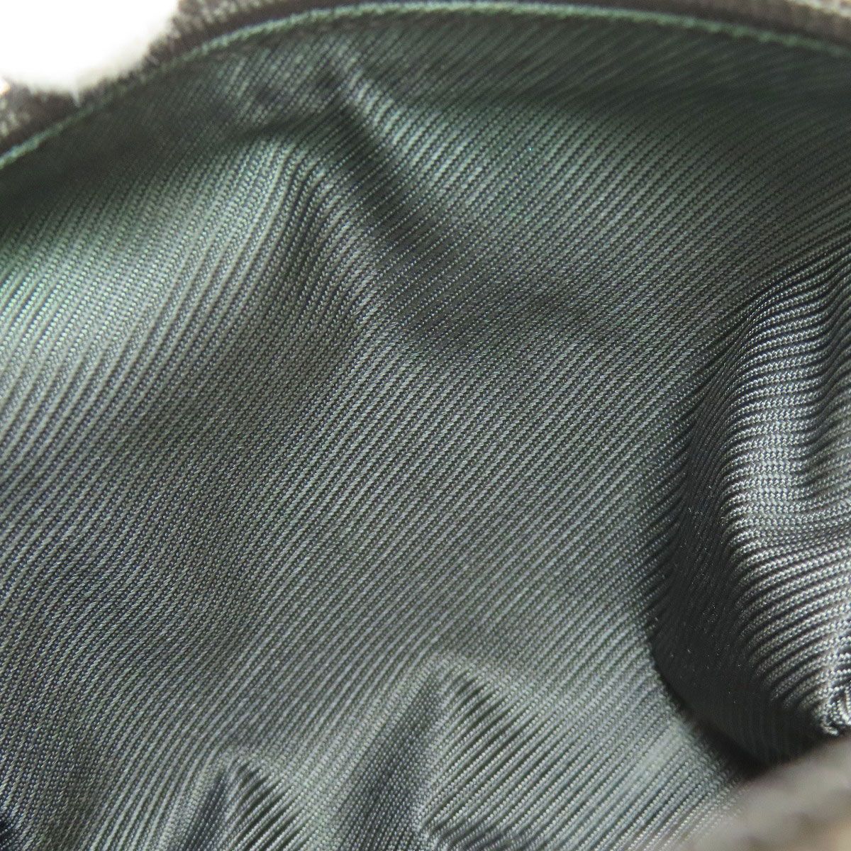 Gucci GG Makeup Pouch Canvas Leather — view 9