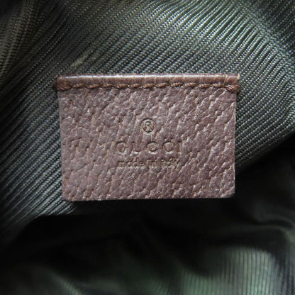 Gucci GG Makeup Pouch Canvas Leather — view 6