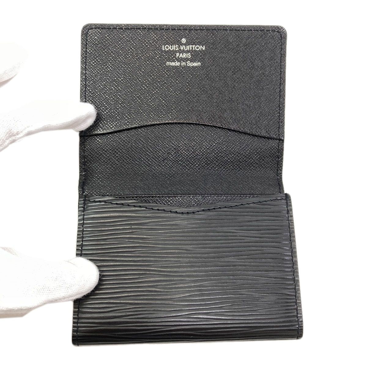 Louis Vuitton Business Card Holder Case Epi — view 4