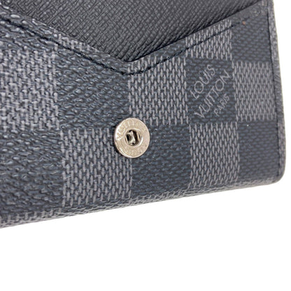 Louis Vuitton Business Card Holder Case Damier Canvas — view 9