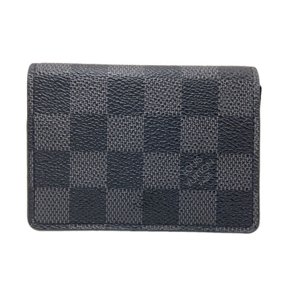 Louis Vuitton Business Card Holder Case Damier Canvas
