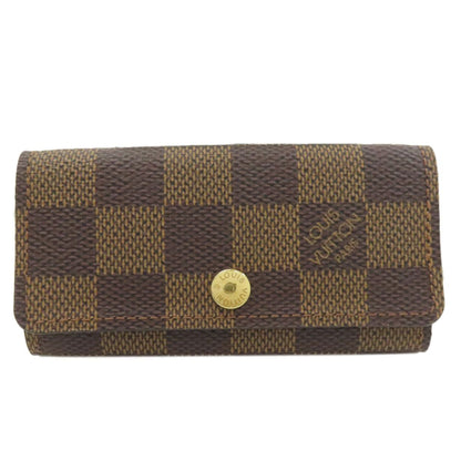 Louis Vuitton Multicles 4 Key Case Damier Canvas Key Holder