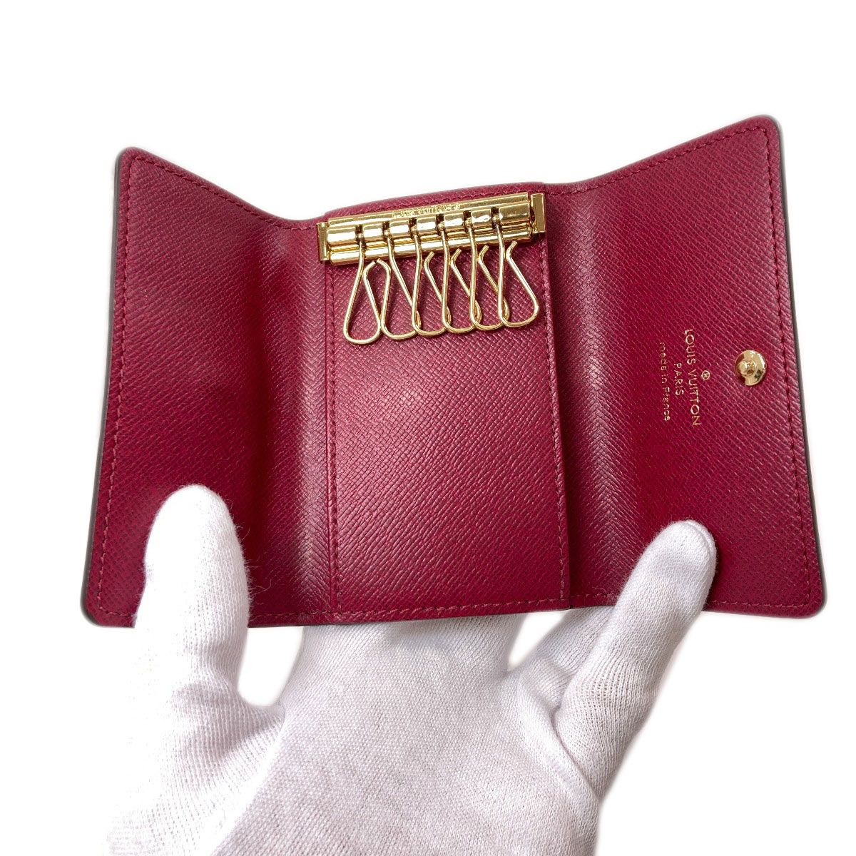 Louis Vuitton Multicles 6 Key Case Monogram Canvas Key Holder — view 4