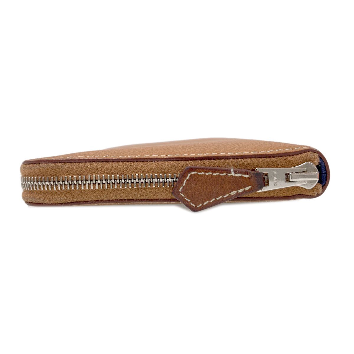 Hermes Azap Silk in Long Silver Wallet Epsom — view 3