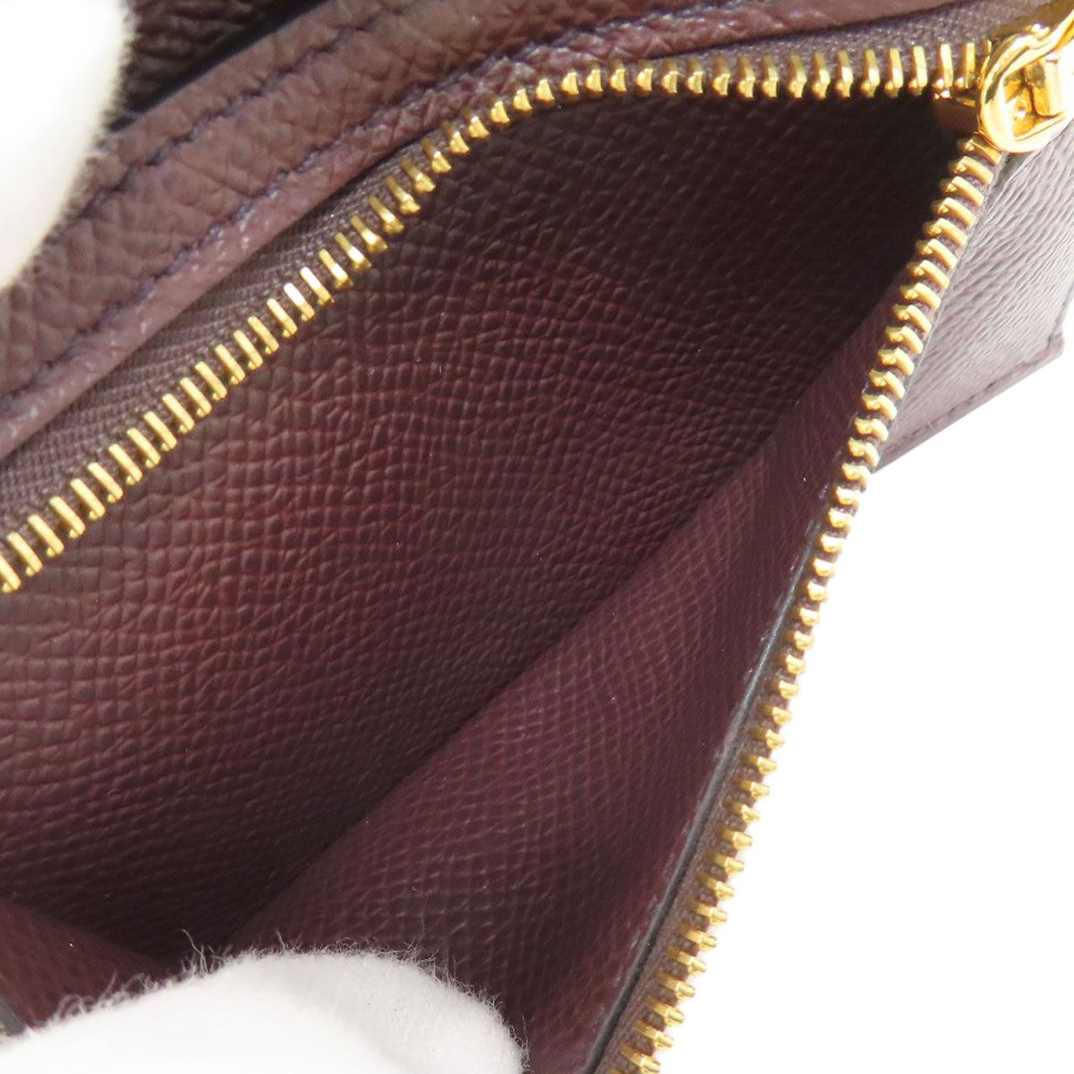 Hermes Bearn Combination Gold Bifold Wallet Epsom — view 6