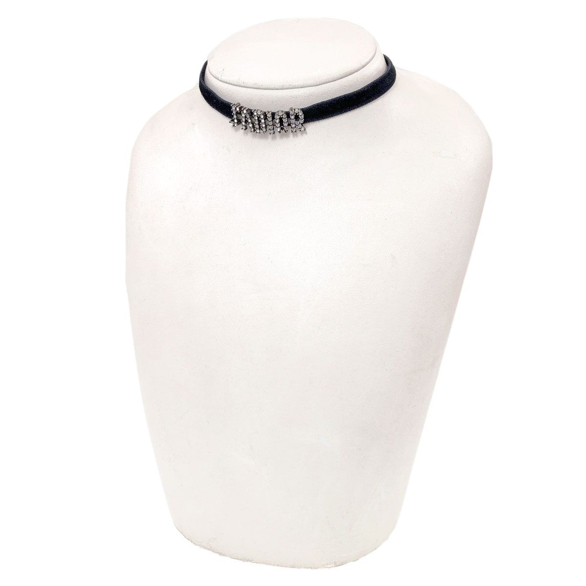 Dior Choker Velour Necklace — view 5