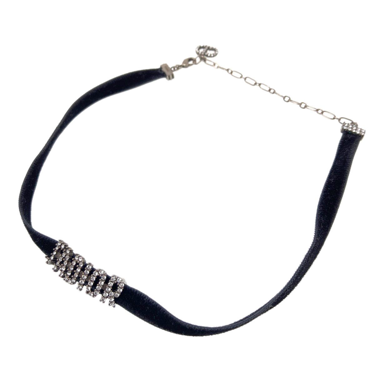 Dior Choker Velour Necklace