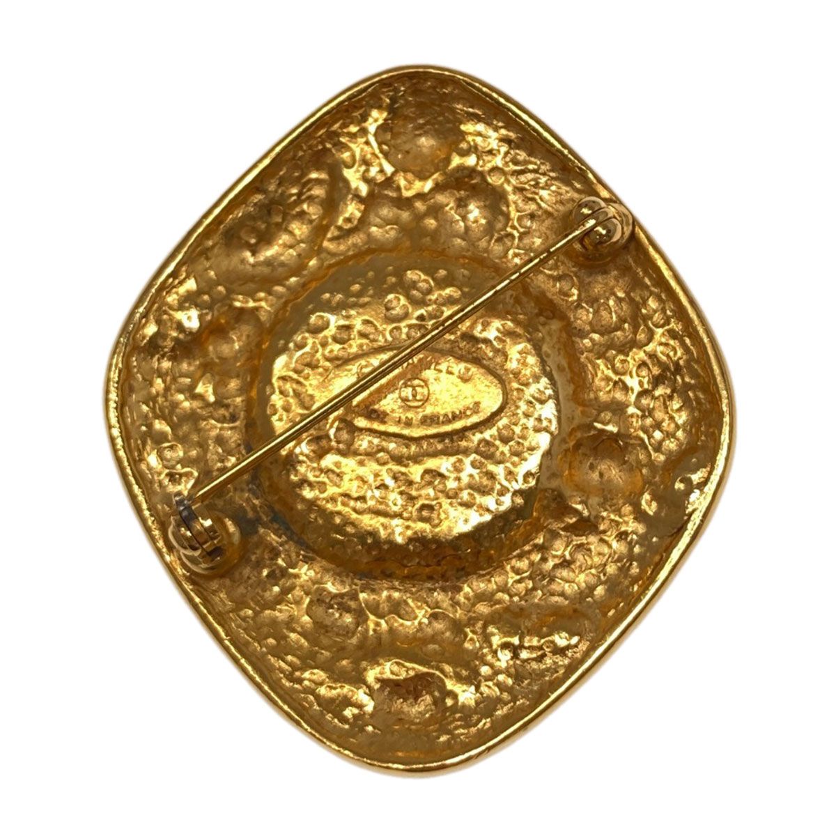 Chanel Faux Pearl Brooch Metal — view 2