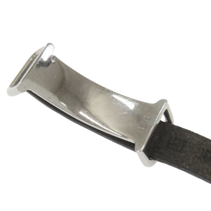 Hermes Hapi 2 Silver Bracelet Leather — view 7
