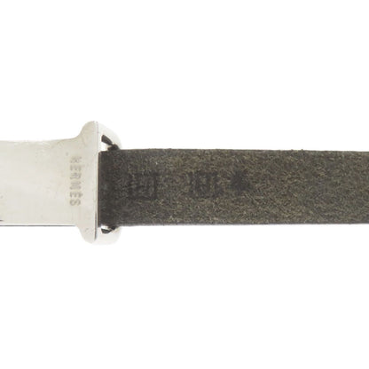 Hermes Hapi 2 Silver Bracelet Leather — view 5