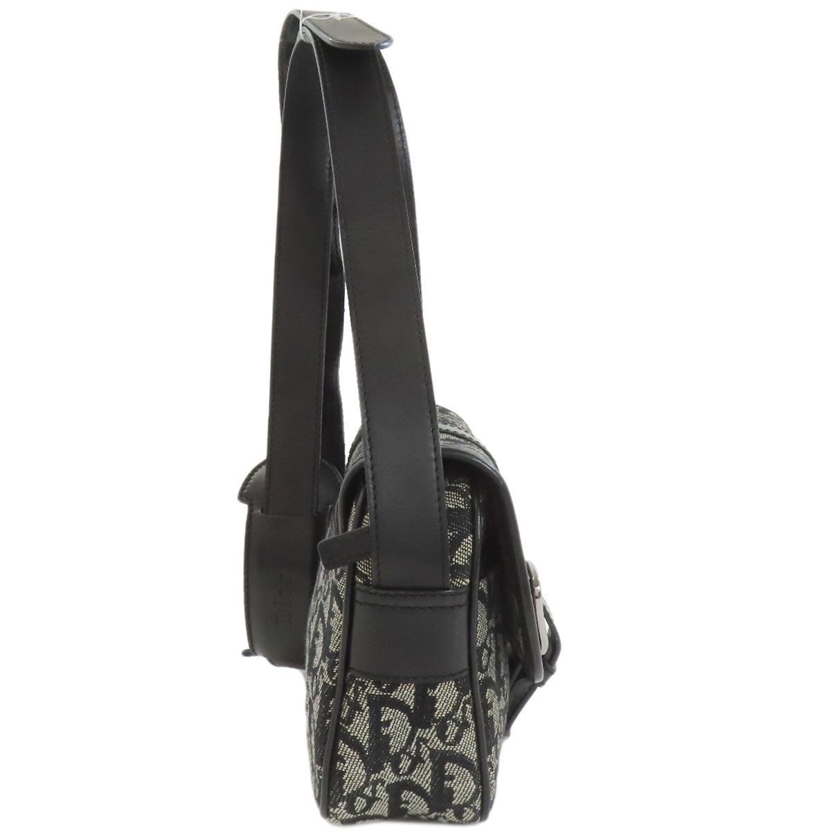 Dior Trotter Pattern Shoulder Bag Canvas — view 3