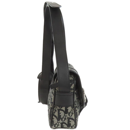 Dior Trotter Pattern Shoulder Bag Canvas — view 3