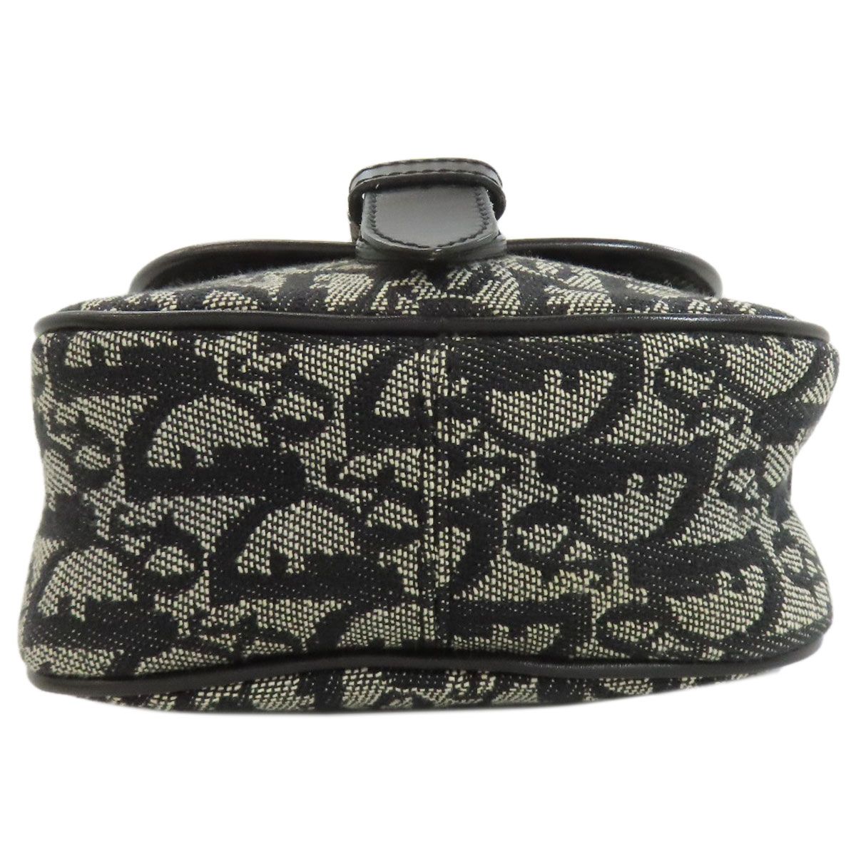 Dior Trotter Pattern Shoulder Bag Canvas — view 4