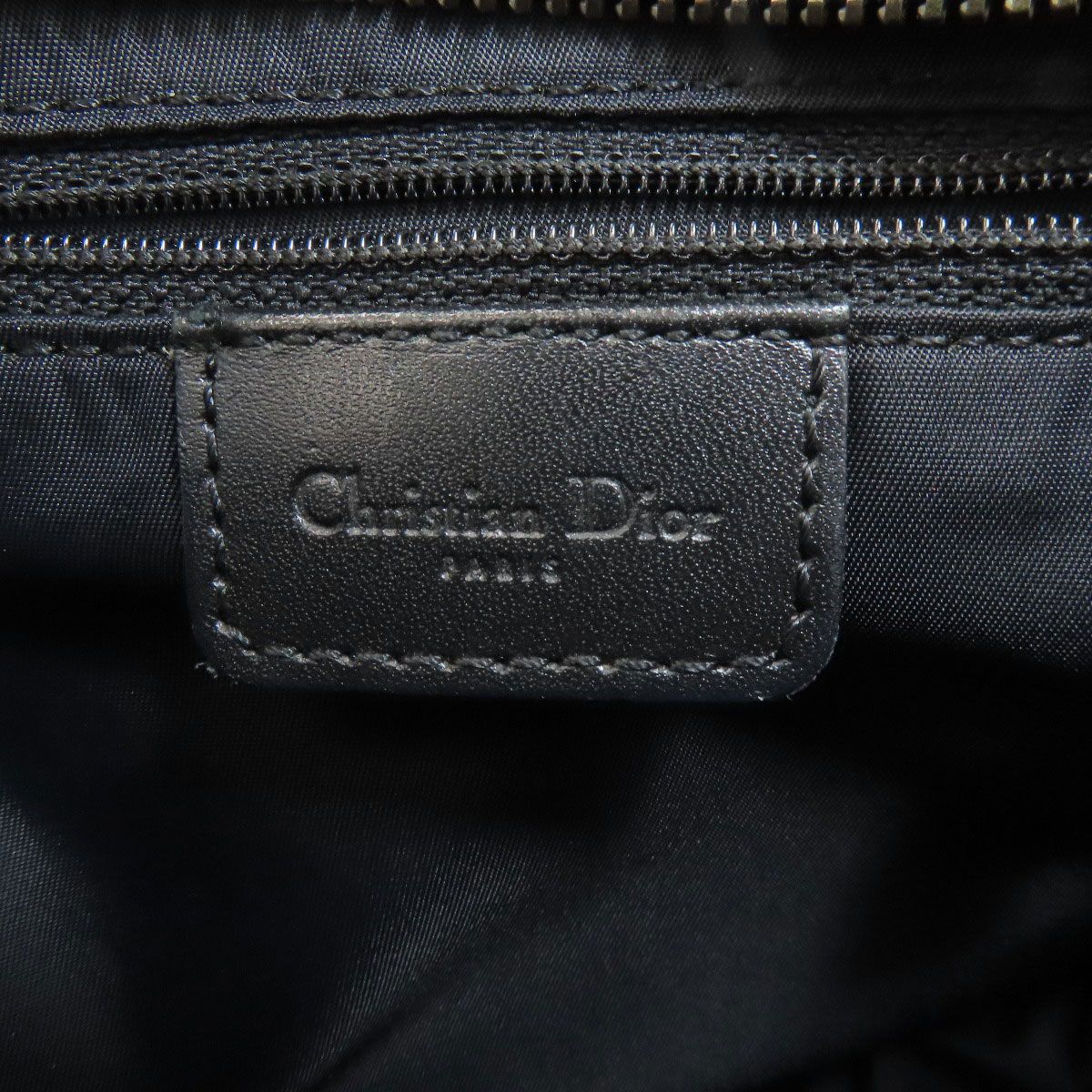 Dior Trotter Pattern Shoulder Bag Canvas — view 6