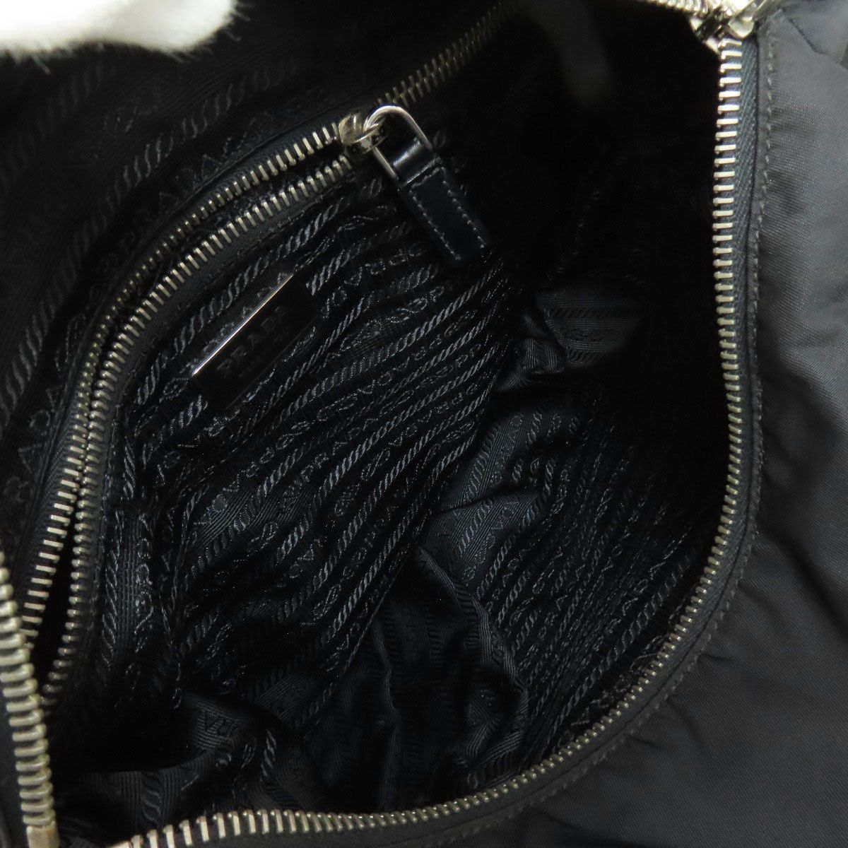 Prada 2-Way Logo Handbag Nylon — view 5
