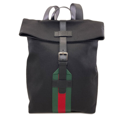 Gucci Sherry Line Backpack Canvas
