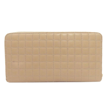 Celine Zip Around Quilted Wallet Leather — view 2