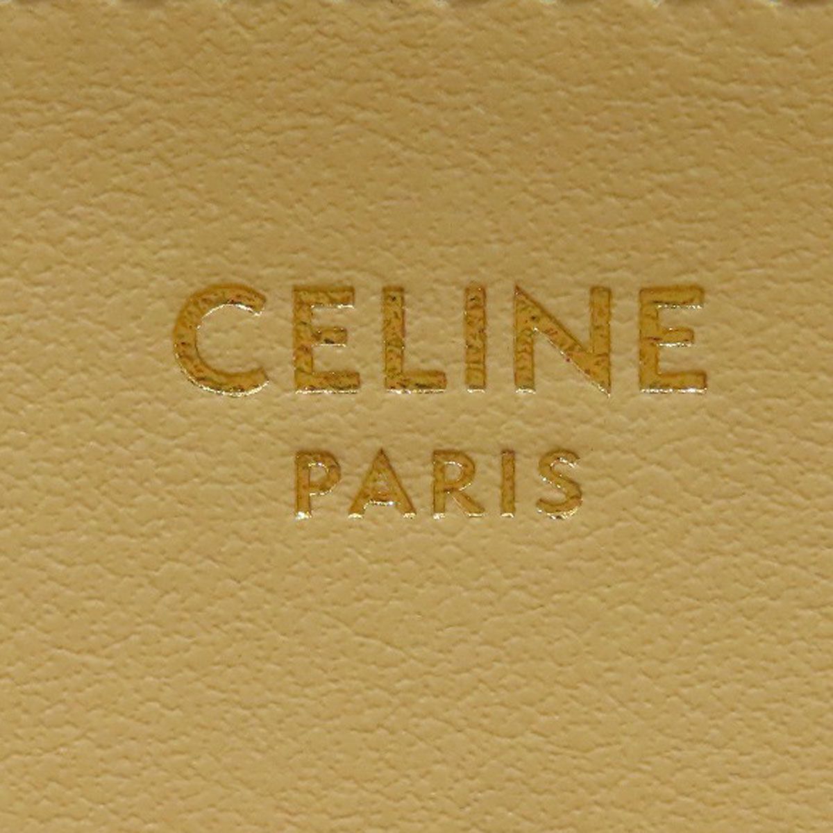 Celine Zip Around Quilted Wallet Leather — view 6