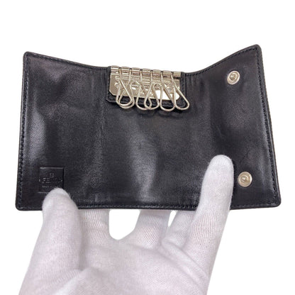 Fendi Logo Key Case Canvas Key Holder — view 4