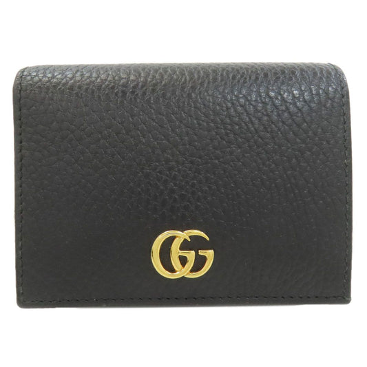 Gucci GG Marmont Double Bifold Wallet Leather