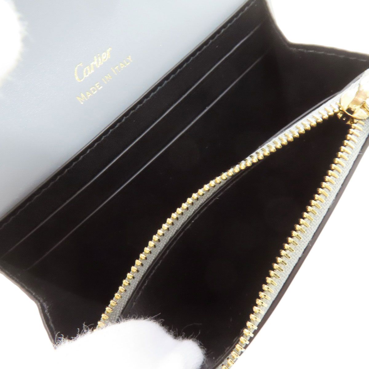 Cartier Double C de Cartier Compact Wallet Bifold Leather — view 6