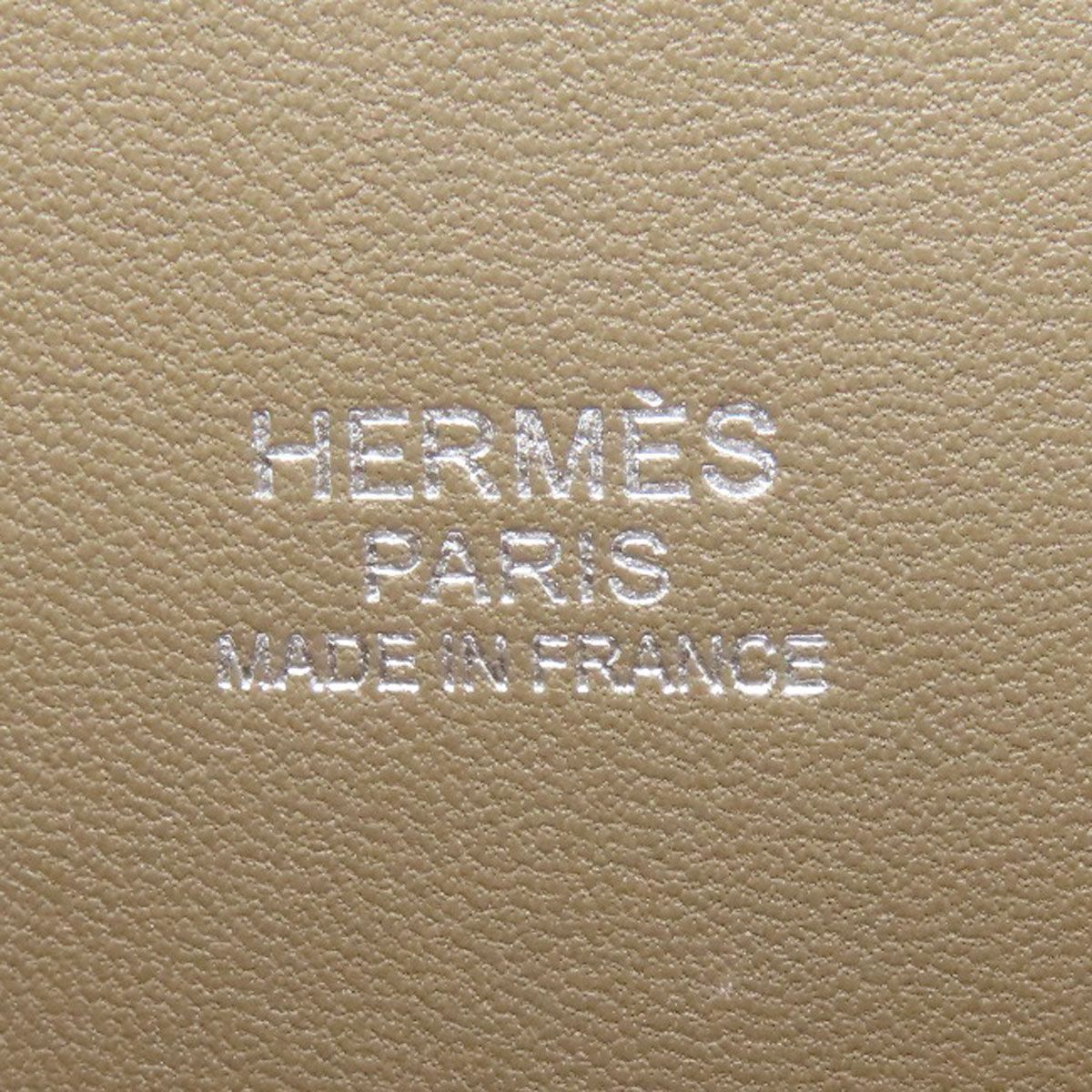 Hermes Bolide 31 Etoupe Silver Handbag Taurillon — view 8