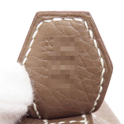 Hermes Bolide 31 Etoupe Silver Handbag Taurillon — view 9