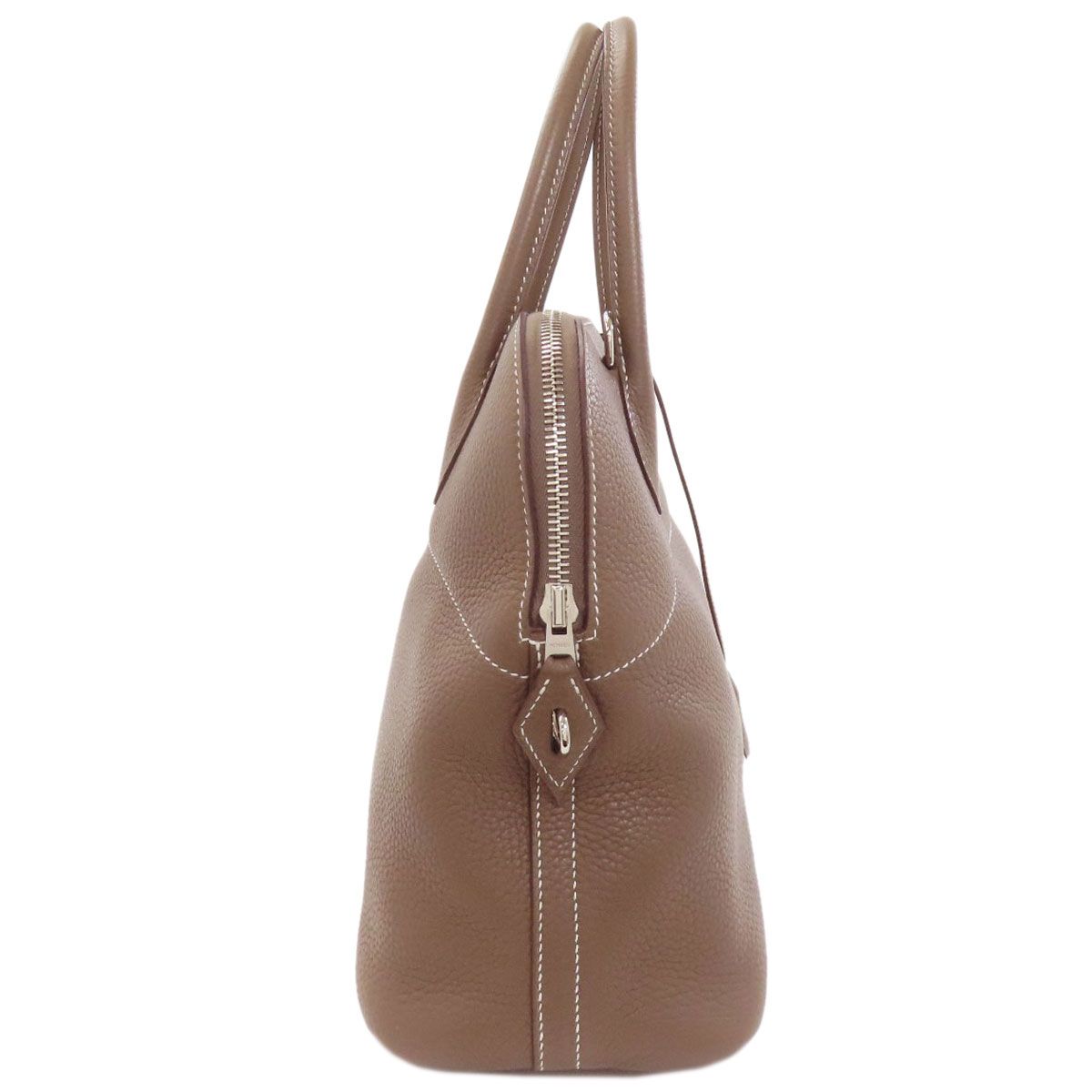 Hermes Bolide 31 Etoupe Silver Handbag Taurillon — view 3