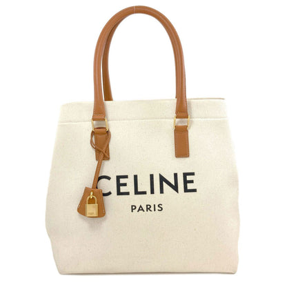 Celine Horizontal Cabas Handbag Canvas