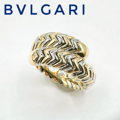 Bvlgari Serpenti White Gold Yellow Ring