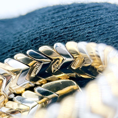 Bvlgari Serpenti White Gold Yellow Ring — view 5